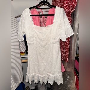 White Mini Dress